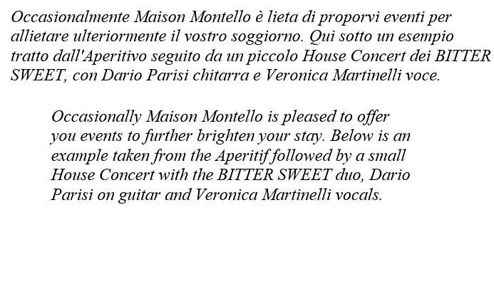 Maison Montello 度假居 *